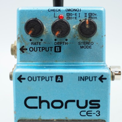 BOSS CE-3 Chorus 1985 Made in Japan Green Label Vintage Effect