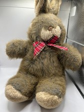  Mothercare 32cm Approx Brown Plush Bunny Rabbit Soft Plush Toy vintage 