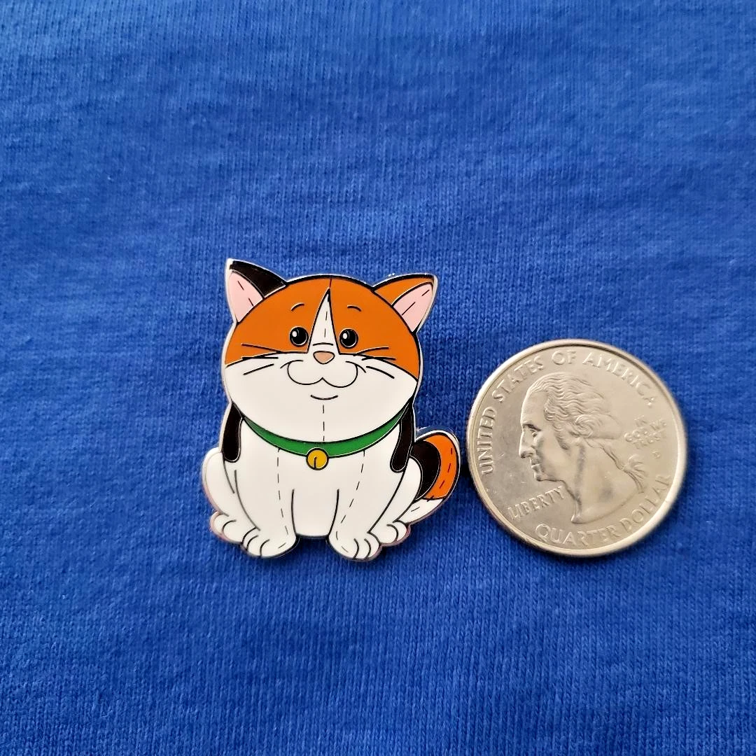 Disney Pin Mochi Cat - Big Hero 6 Pixie Plush Mystery 2024 - Disney Parks Pin