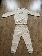 Emporio Armani Herren Jogginganzug, Größe Gr. S fällt größer aus eher M