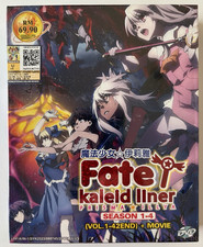 NEW SEALED  FATE KALEID LINER PRISMA ILLYA SEASON 1-4  VOL. 1-42 END    MOVIE