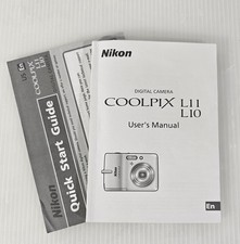 Nikon Coolpix L11 Digital Camera MANUAL ONLY
