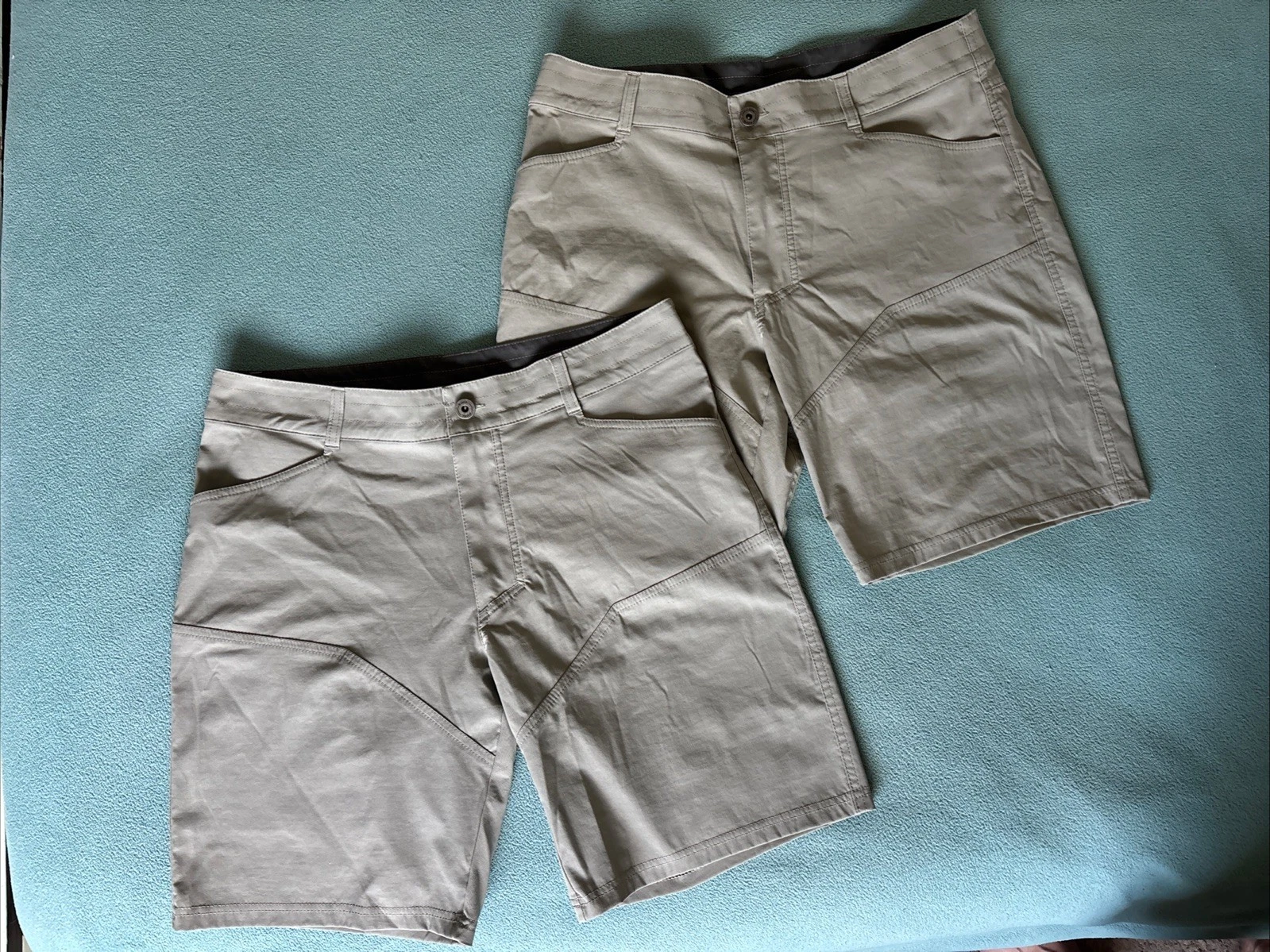 Kuhl Shorts Mens 34 Dark Gray Renegade Duralux Fabric Durable UPF Hiking Lot 2