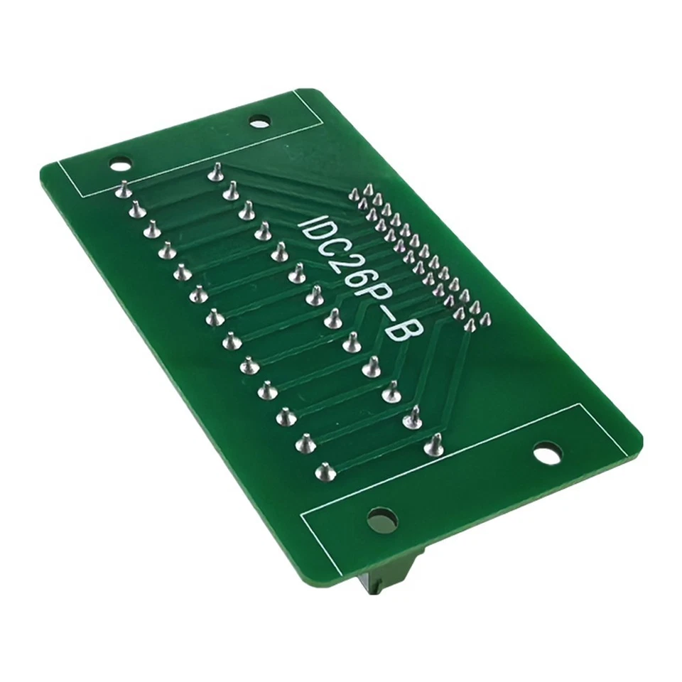 Green IDC 26 Pin Connector with Bracket for Electrical Setup 86x51mm Dimensions - Image 4 of 4