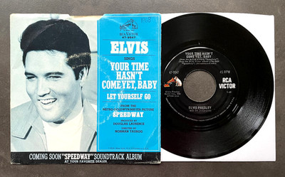 7'' Elvis Presley - Let Yourself Go - US RCA w/ Pic