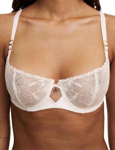 C21U50 Chantelle Orchids Half Cup Balcony Bra - 第 4/8 張圖片