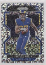 2021 Panini Prizm Rookie No Huddle Prizm Jacob Harris #368 4m4