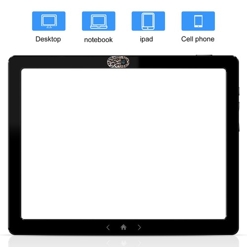 6 PCS Flat-panel Camera Protective Cover Webcam Premium Phone Tablet - 第 9/12 張圖片