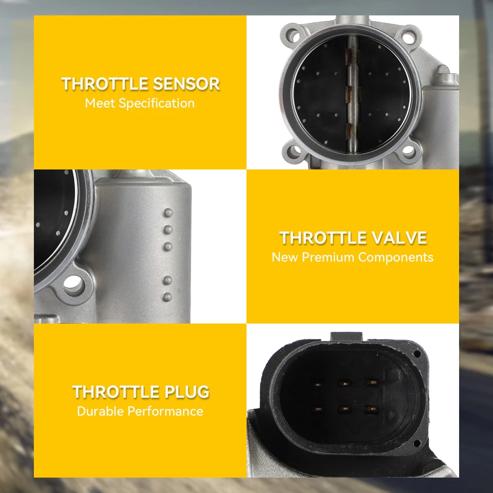 For Audi A4 A5 A6 A7 A8 Quattro S4 S5 SQ5 Q5 Q7 VW Touareg 3.0L Throttle Body - Image 4 of 4