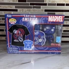 Funko Pop And Tee Marvel Captain America the First Avenger T-Shirt XL Sealed
