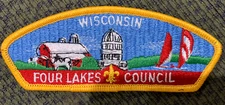 MINT CSP Four Lakes Council Wisconsin S-5b