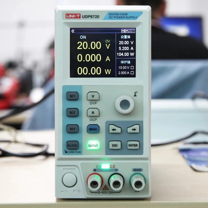 UNI-T Programmable DC Power Supply 60V/5A/8A Power ratio 3.0/SCPI/RS232/Software - Image 4 of 4