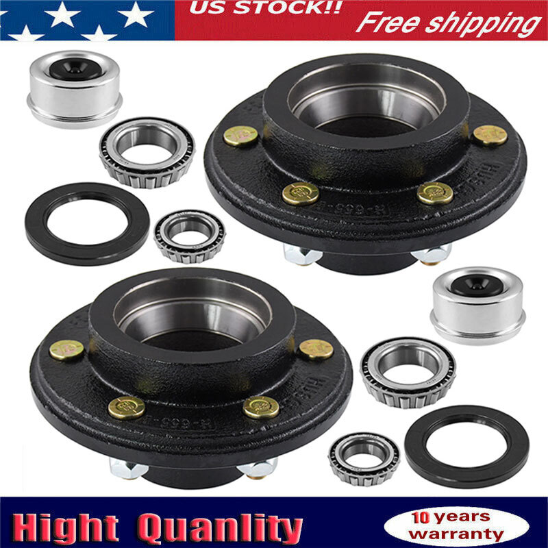 Dexter Trailer Idler Hub Assembly For 3,500-lb E-Z Lube Axles - 6 On 5 - Foto 6