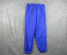 Vintage 1992 USA Olympic Wind Breaker Pants Men's Large Blue Logo Jcpenny Track