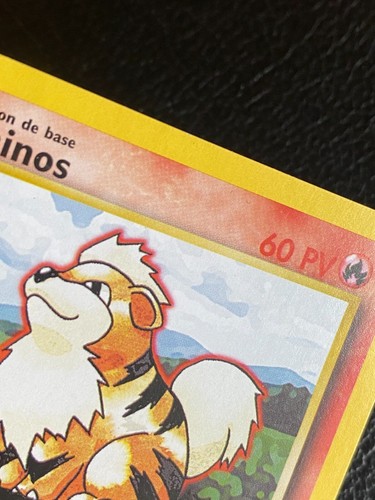 Growlithe 28/102 Caninos FRENCH 1st edition - Base Set (1999) - NM/LP - Picture 3 of 11