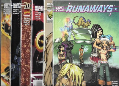 RUNAWAYS 2008 SERIES LOT OF 11 - #1 2 4 6 7 8 9 9 VARIANT 10 11 14 (NM-) NETFLIX