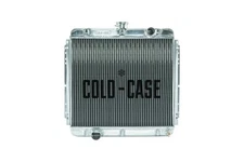 67-70 Mustang Auto Big Block Aluminum Performance TRI FLOW Radiator - FOM560A