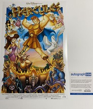 Susan Egan signed Autographed Meg Disney's Hercules 12x18 Movie Photo ACOA Rare