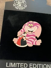 Disney Shopping Queen Of Hearts Cheshire Time For Toys LE 250 Pin Rare 2010
