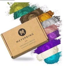 Gemstones Collection Mica Powder For Epoxy Resin 100g Epoxy Pigment Colors 