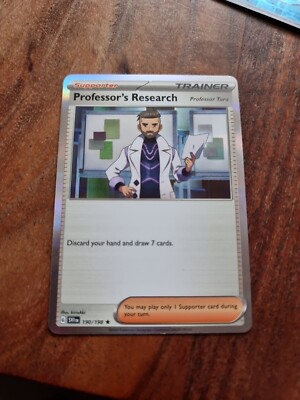 Pokemon - 190/198 - Professor's Research - Scarlet & Violet Base - SV1EN - Holo