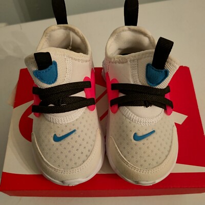 Nike React Presto (TD) White/Hyper Pink/ Photo Blue [BQ4004-101