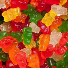 Osos de goma/goma Sugar Free Astd 12 Flvrs - 1 lb dibéticos ¡¡Hechos en EE. UU.!!!