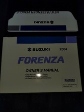 2004 Suzuki Firenza Owners Manual