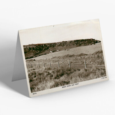 GRUSSKARTE - Vintage Somerset - Brean Down East Point