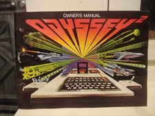 Vtg Magnavox ODYSSEY 2 Video Game System Console 1980 OWNER'S MANUAL Booklet