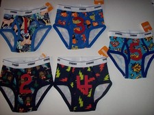 Gymboree Boys Underwear One Brief Style Size XXS 2Toddler Assorted New