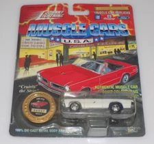 Johnny Lightning Muscle Cars Limited Ed. 1965 GTO 04557 Series 4 WHITE