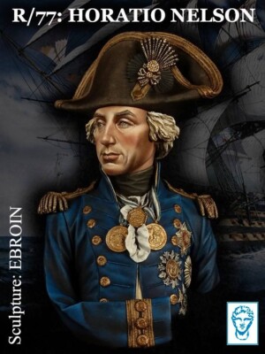 Alexandros Models - Horatio Nelson 1758-1805 200mm Resin Büste AXR77