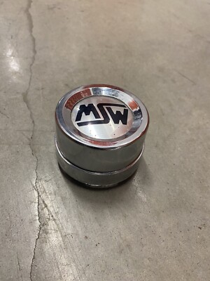 (4) MSW Mesh Wheel Center Cap - Ship Within 24 Hours