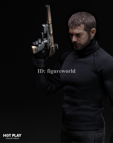 Pre-order HOT PLAY HP001 1/12 Resident Zombie Evil Crisis Captain Chris Deluxe - Picture 9 of 14