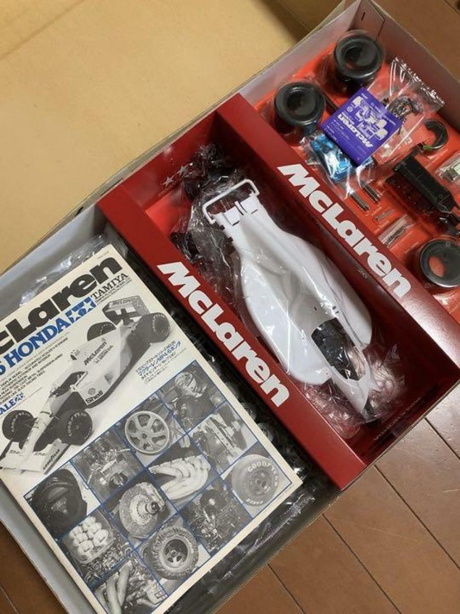 TAMIYA Honda McLaren Big Scale Series MP4/6 1/12 No.26 TAMIYA Honda McLaren Big Scale Series MP4/6 1/12 No.26