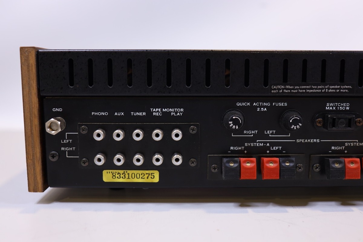 Sansui AU-505 Solid State Stereo Amplifier. Serviced! | eBay