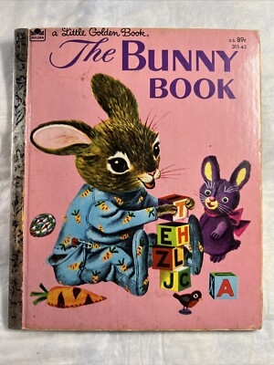 Vintage A Little Golden Book The Bunny Book .89 311-43 #579
