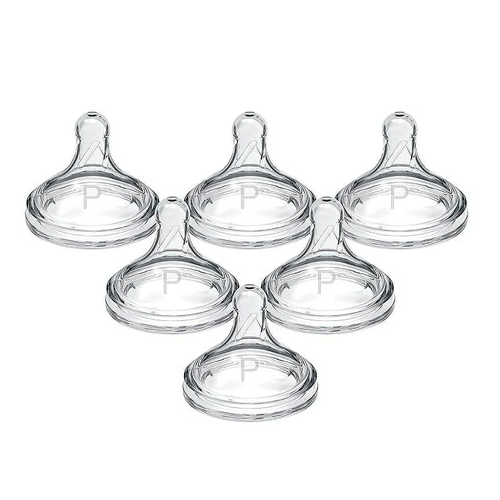 Natural Flow Preemie Flow Silicone Nipple, Slow Flow, 6 Count - Picture 8 of 12