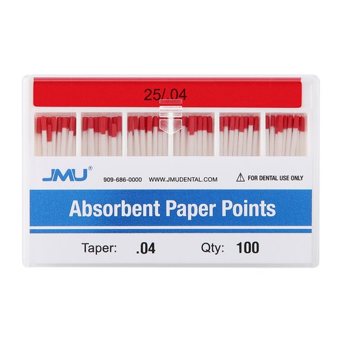 JMU Dental Absorbent Paper Points .02/.04/.06 Taper #F1-F3 Assorted - Picture 9 of 16