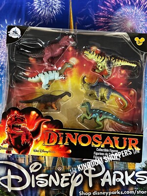 Disney Parks Animal Kingdom Dinosaur Attraction Figure Toy Set