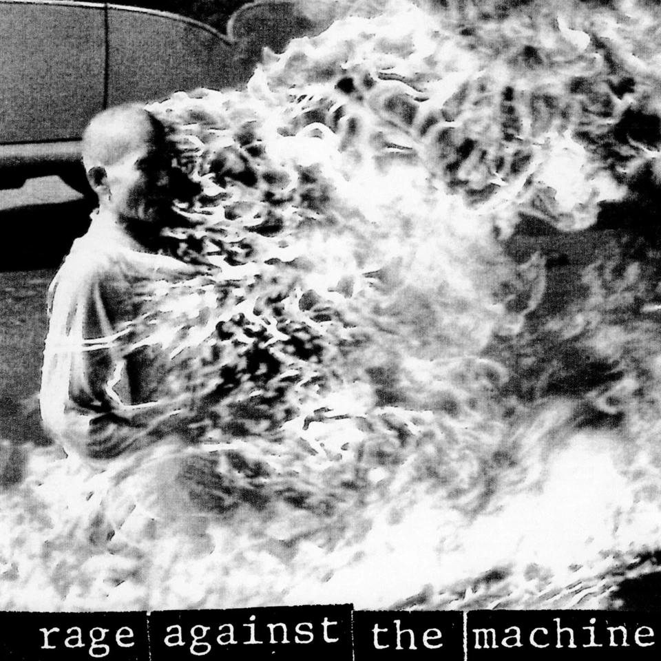 RAGE AGAINST THE MACHINE First Album BANNER HUGE 4X4 Ft Fabric Poster Flag art - Image 3 of 3