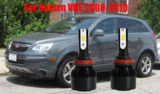 Led For Saturn Vue 2008-2010 Headlight Kit H11 6000k White Cree Bulbs Low Beam