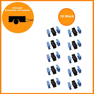 10 Stück Aspöck DC Kabel Verbinder - Flachkabel Verbinder für Anhänger Elektrik
