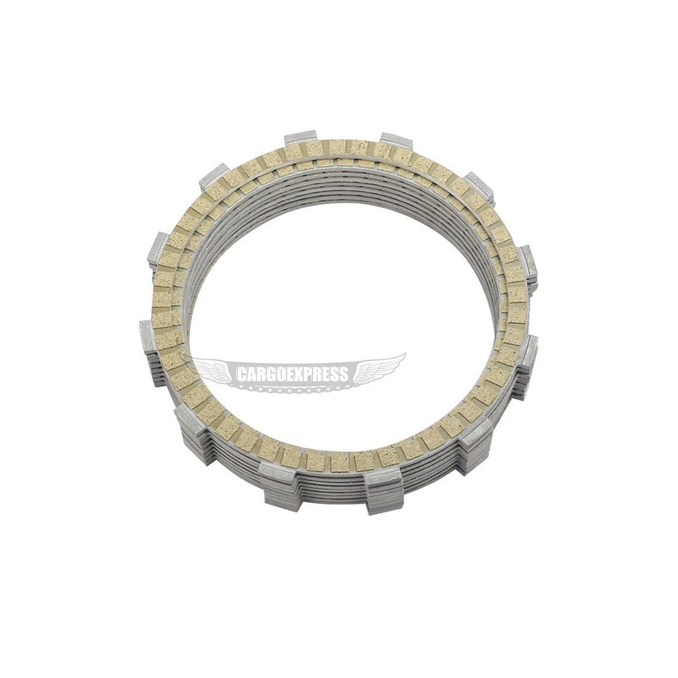 Clutch Friction Disc Plates Set For Harley Cross Bones FLSTSB 2008-2011 Foto 3 de 4