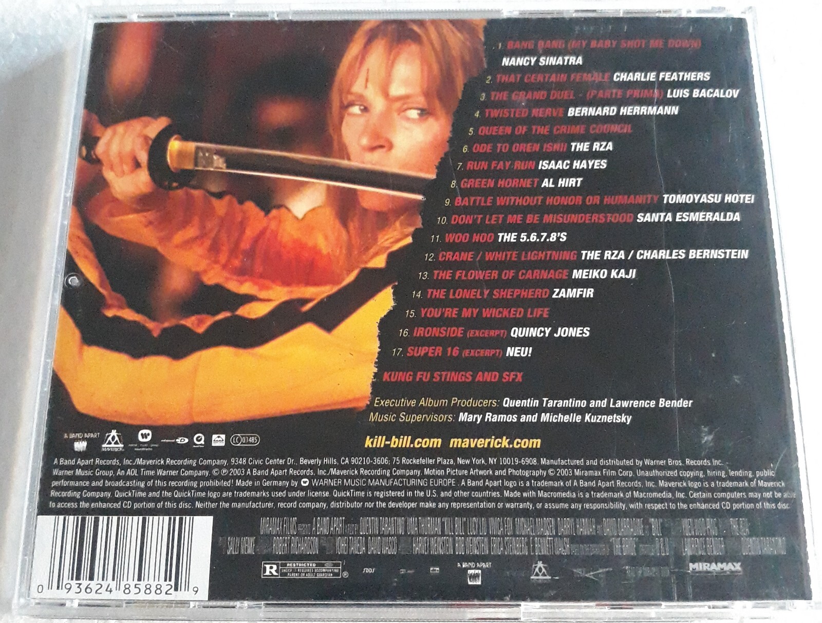 Kill Bill Vol. 1 (Original Soundtrack) by Kill Bill / O.S.T. (CD, 2008