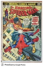 Amazing Spider-Man #123 1973 Marvel Comics Luke Cage Gwen Stacy Funeral
