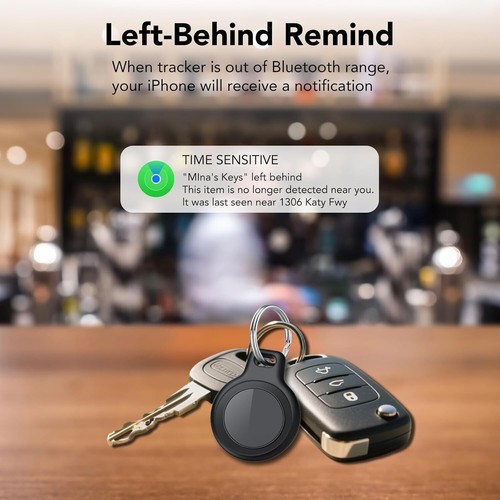 4 Pack Air Tracker Tag Key Finder Works with Find My App (iOS Only) with Sound - Picture 3 of 7