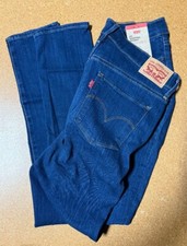 LEVI'S 311 Women's Shaping Skinny Mid Rise Tummy Slimming Jeans, Dark Indigo 8