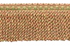 Bullion Fringe Trim, Style# BFV3, Color# VNT8 - Carnation Pink [18 Yards]